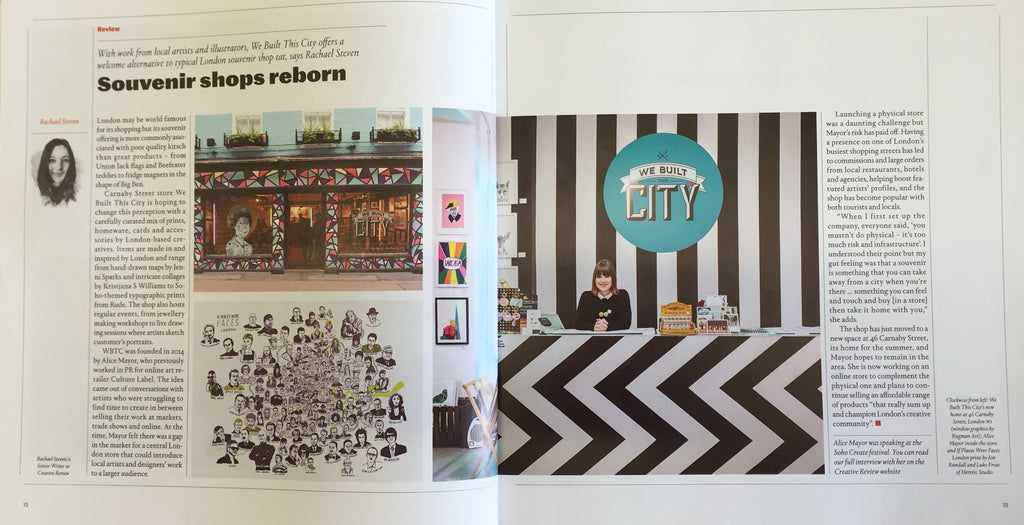 We Built This City in Creative Review!