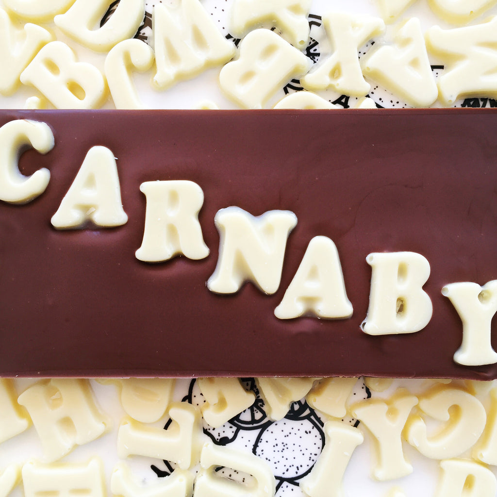Souvenir chocolates: personalisation service – with Creighton’s