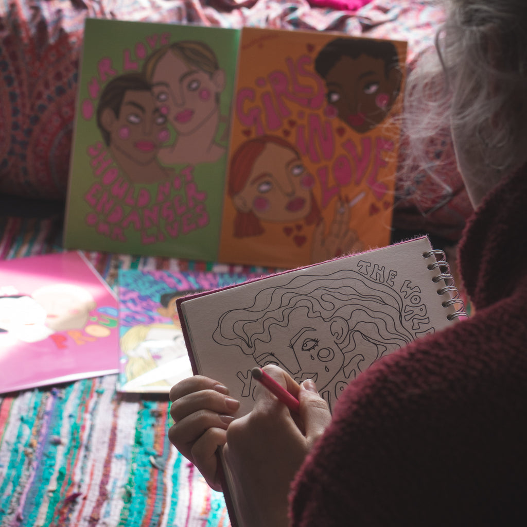 Portrait drawing, meet & greet + more with Bee Illustrates