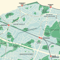 Ealing Map