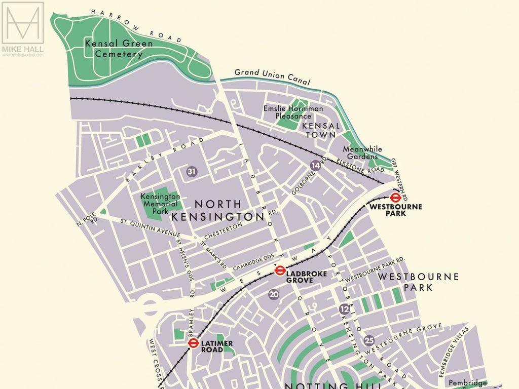 Kensington & Chelsea Map