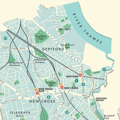 Lewisham Map