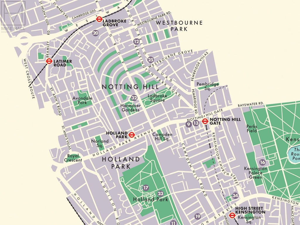 Kensington & Chelsea Map