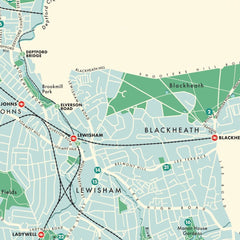 Lewisham Map