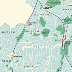Lewisham Map