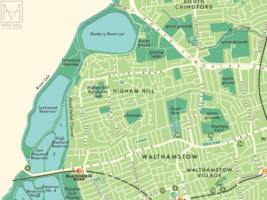 Waltham Forest Map