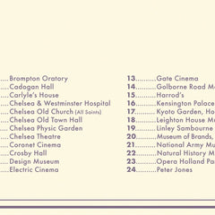 Kensington & Chelsea Map