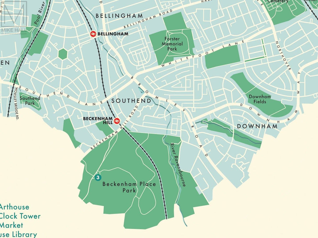 Lewisham Map