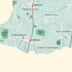 Lewisham Map