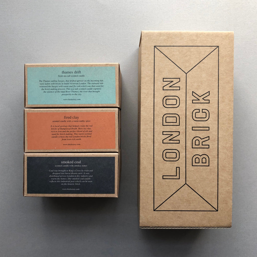 Brick Candle - Thames Drift Homeware - Candles Brick Sixty for We Built This City 4