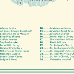 Lewisham Map