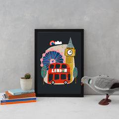 London City Night Art Landmark Nichola Cowdery for We Built This City 2