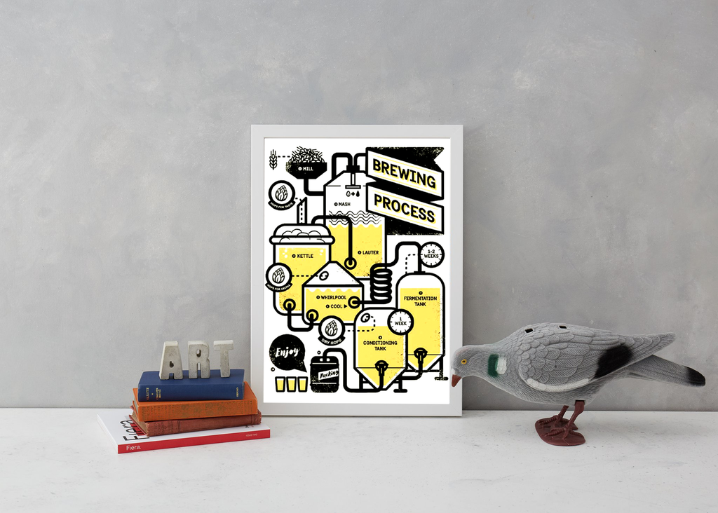 Brew Process Art Food and Drink Toucan Tango for We Built This City 3