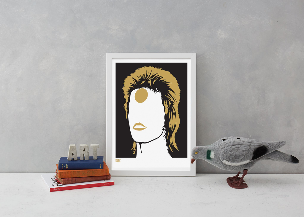 Ziggy Stardust Art Music Bold & Noble for We Built This City 3