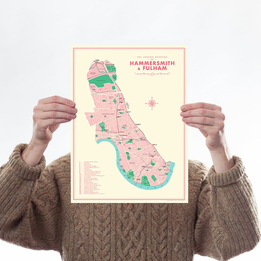 Hammersmith & Fulham Map