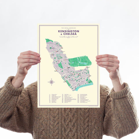 Kensington & Chelsea Map