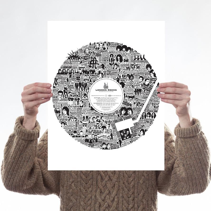 London Rocks Art Music nickprints for We Built This City 1