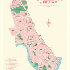 Hammersmith & Fulham Map