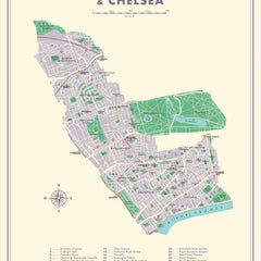 Kensington & Chelsea Map
