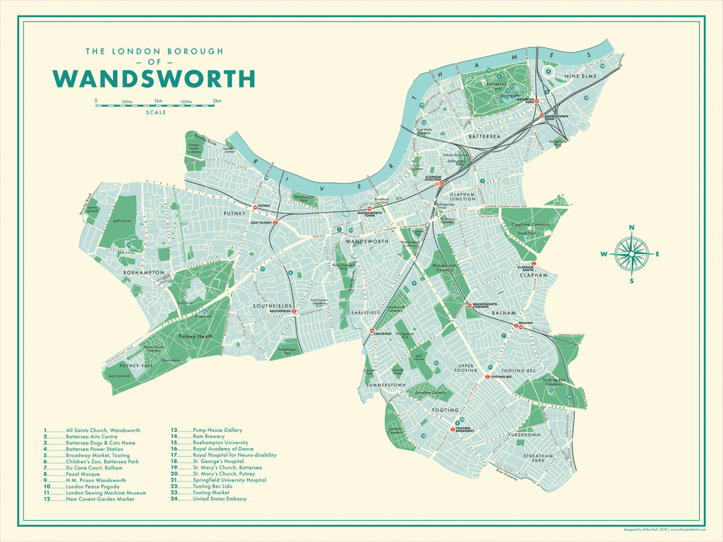 Wandsworth Map