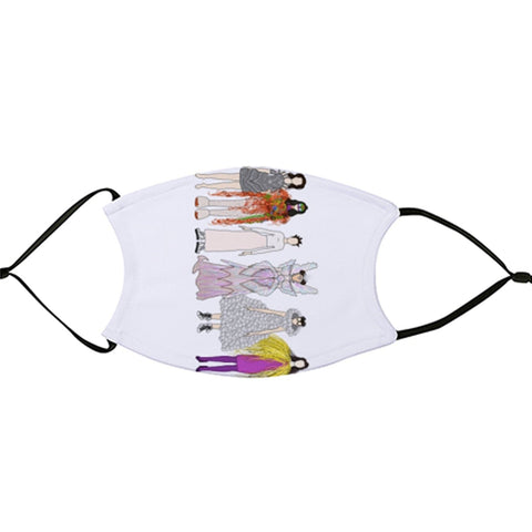 Bjork Face Mask Fashion - Masks Notsniw Art for We Built This City 1