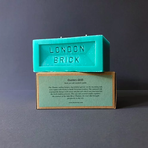 Brick Candle - Thames Drift Homeware - Candles Brick Sixty for We Built This City 3