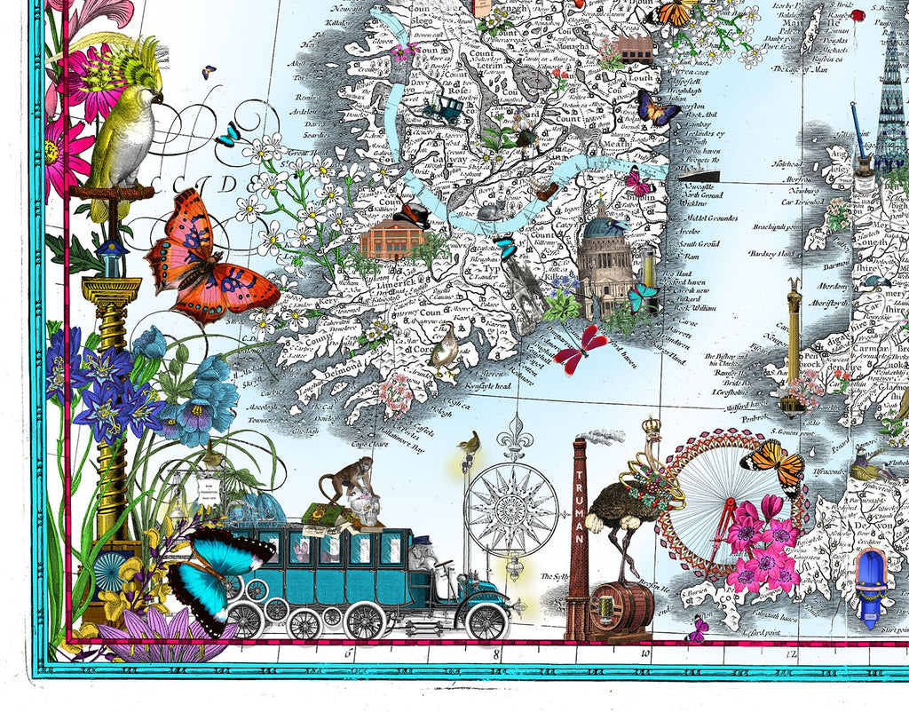 Taera Bretland - Blaeu British Isles