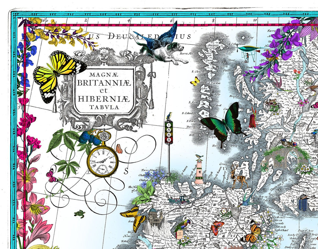 Taera Bretland - Blaeu British Isles