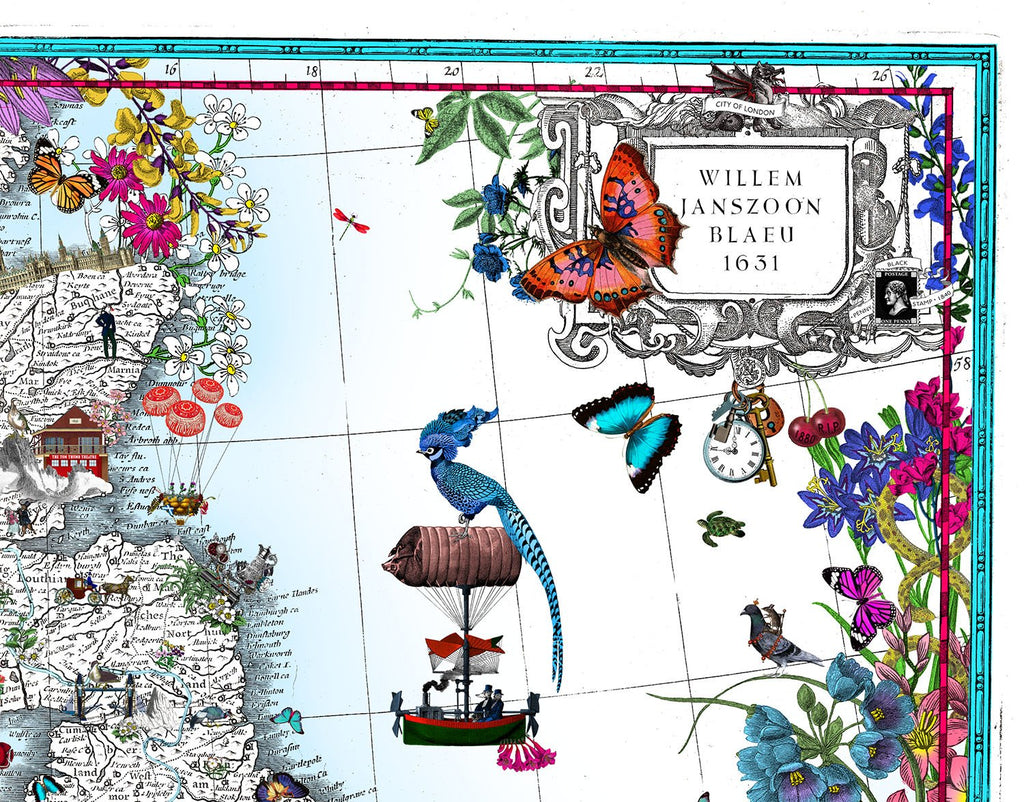 Taera Bretland - Blaeu British Isles