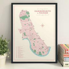 Hammersmith & Fulham Map