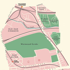 Hammersmith & Fulham Map