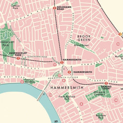Hammersmith & Fulham Map