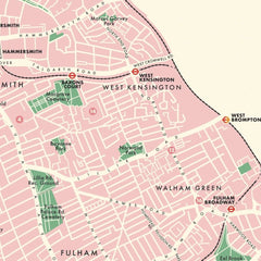 Hammersmith & Fulham Map