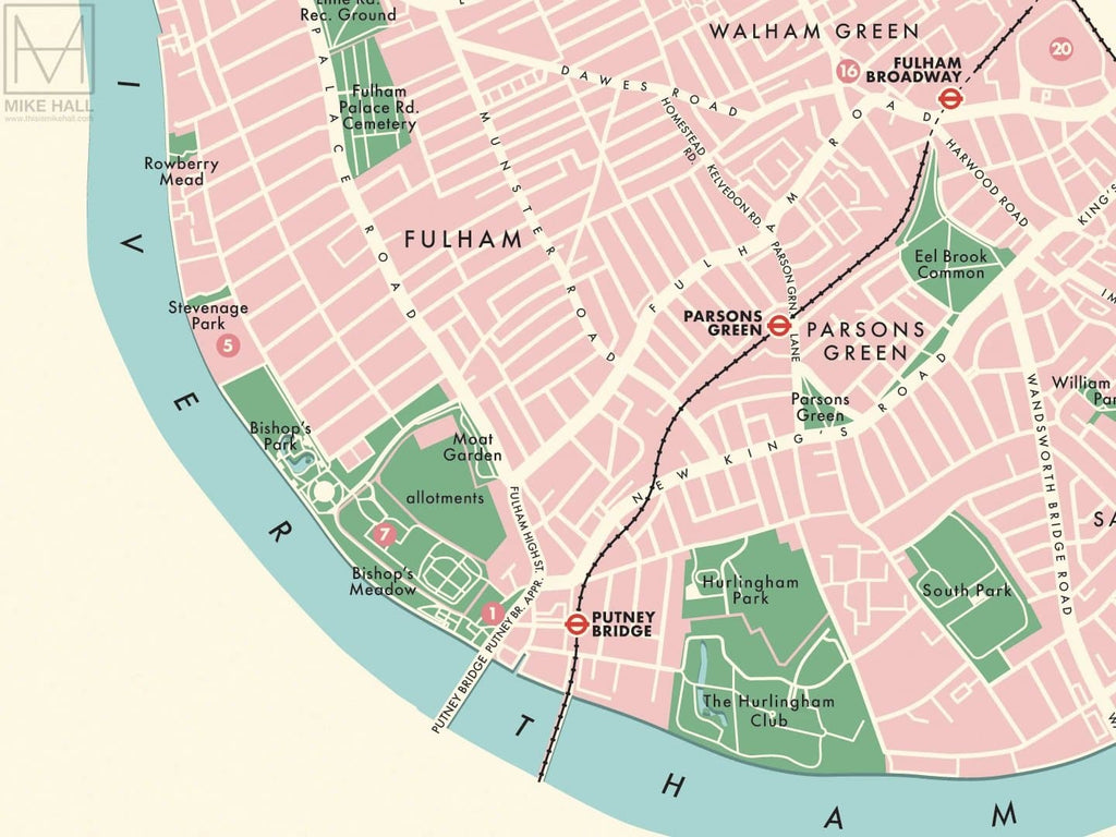 Hammersmith & Fulham Map