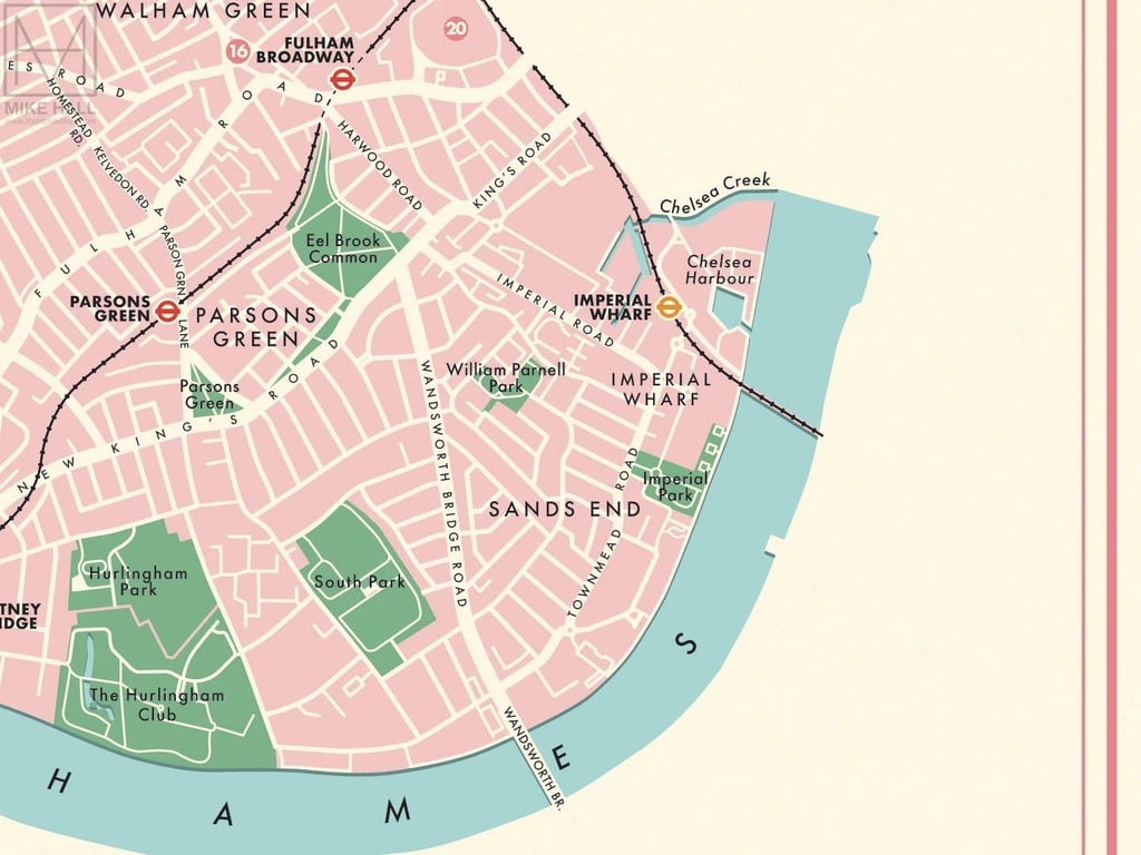 Hammersmith & Fulham Map