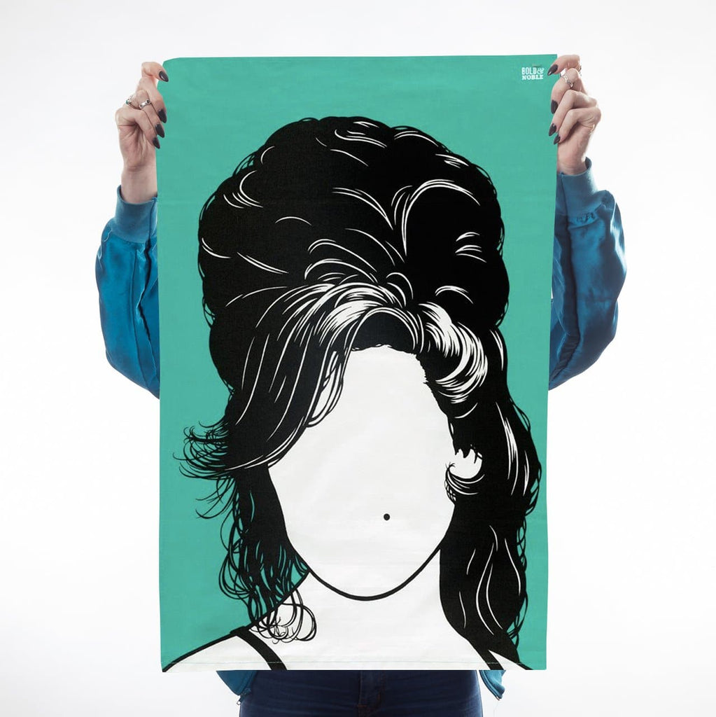 Icons Amy Tea Towel Kitchen Textiles - Teatowels Bold & Noble for We Built This City 1