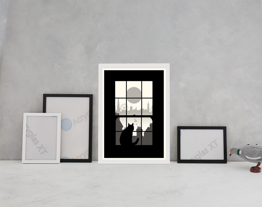 Looking Out Art Landmark Telegramme Paper for We Built This City 4