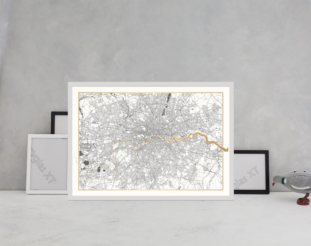 Gold Thames London - Catford Creative (A1) Art Map Catford Creative for We Built This City 4