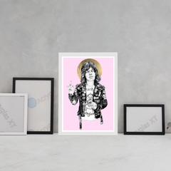 Saint Jagger (Pink) Art Music Rugman for We Built This City 3