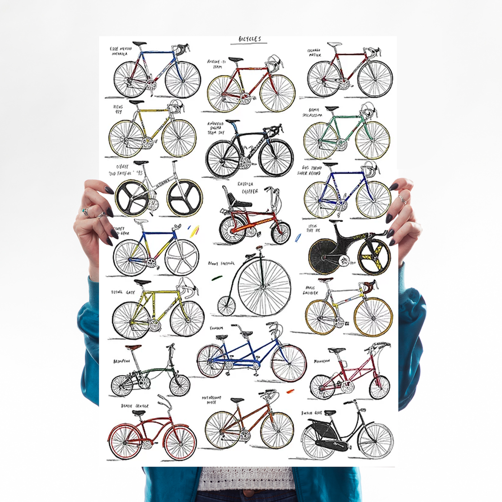 Bicycles Art Sport David Sparshott for We Built This City 1
