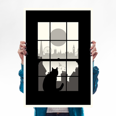 Looking Out Art Landmark Telegramme Paper for We Built This City 1